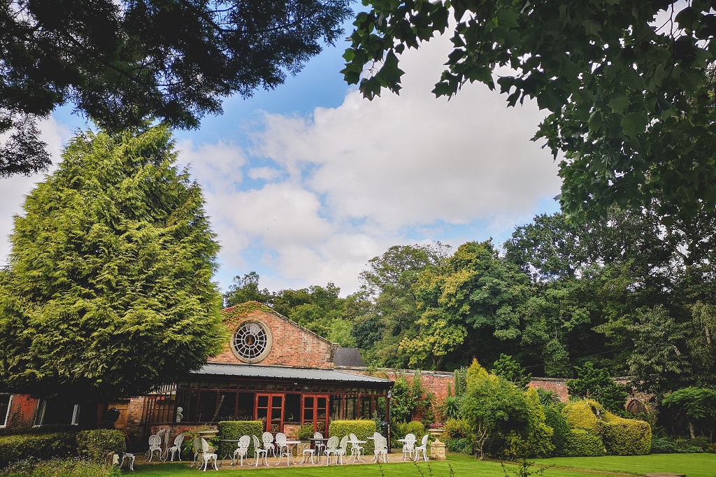 Lawn and Conservatory